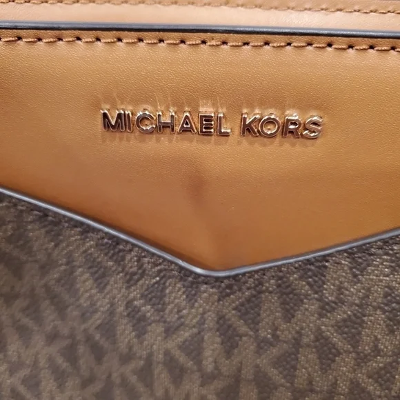 NEW Michael Kors Witney Signature Brown Tote Bag - Picture 4 of 7
